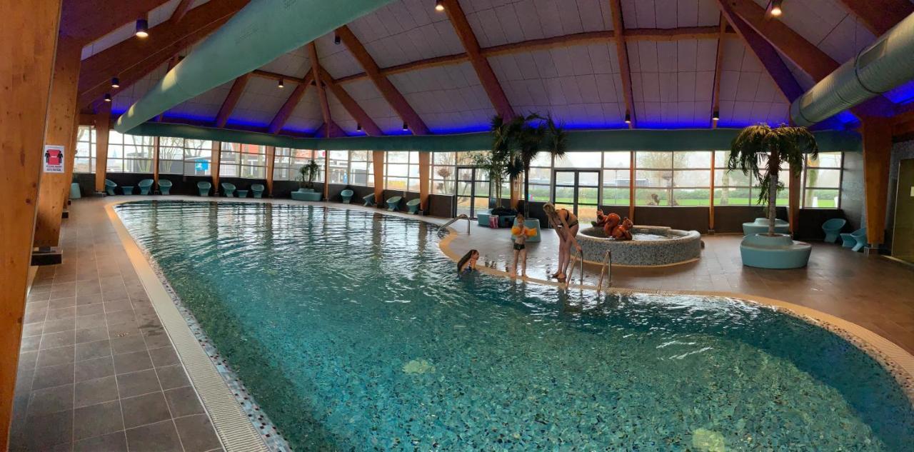 Badhoophuizen 6-Per Bungalow Veluwemeer Trampoline Hulshorst Zewnętrze zdjęcie