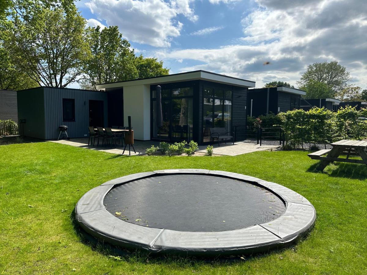 Badhoophuizen 6-Per Bungalow Veluwemeer Trampoline Hulshorst Zewnętrze zdjęcie