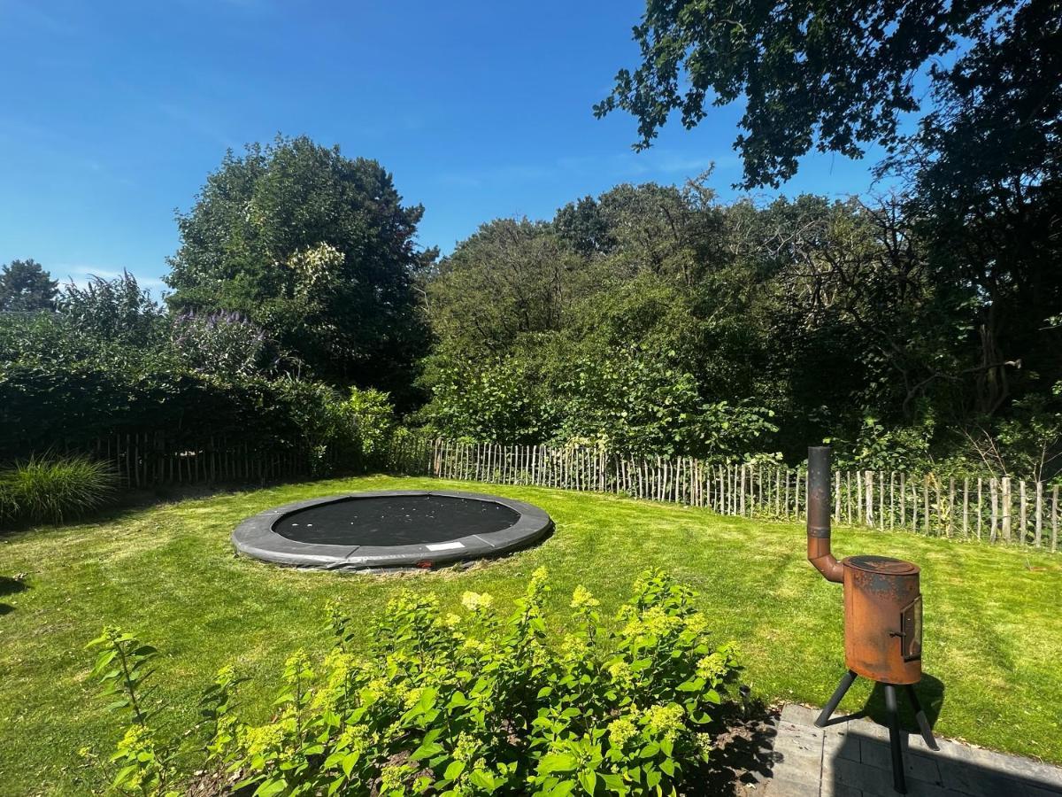 Badhoophuizen 6-Per Bungalow Veluwemeer Trampoline Hulshorst Zewnętrze zdjęcie